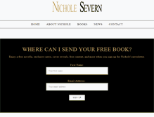 Tablet Screenshot of nicholesevern.com